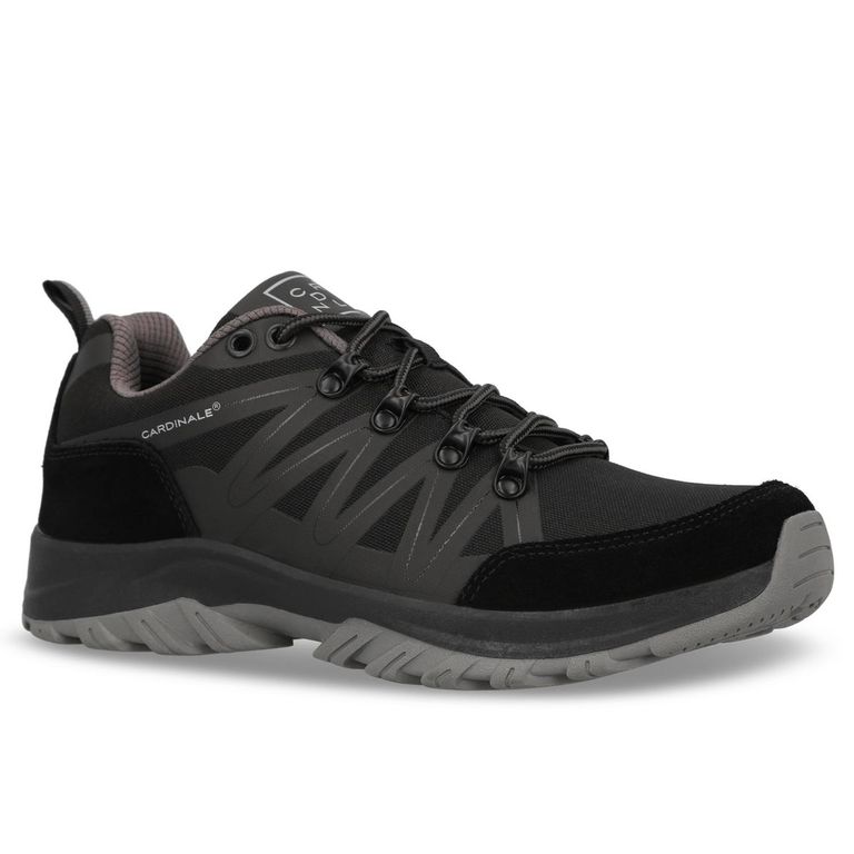 Zapatilla Outdoor Hombre Textil Bresse Negro