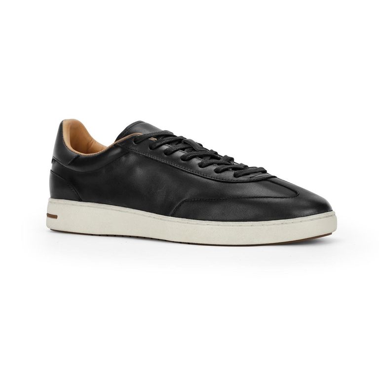 Zapatilla Urbana Hombre Cuero After Negro