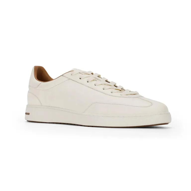 Zapatilla Urbana Hombre Cuero After Blanco