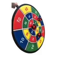 GENERICO - Set Juego Tablero Tiro Al Blanco De Velcro Infantil Juguete