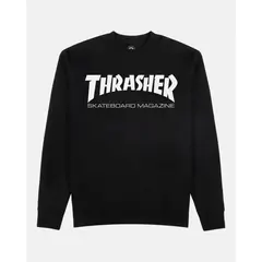 THRASER - Thrasher - Polerón Polo Skate Mag Black