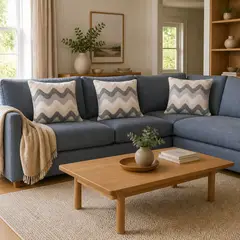 ARMONIA - Funda de Cojín Gris Cuadrada Poliéster Texturizada 45x45 cm Set 3