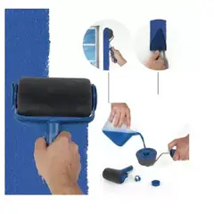 IRM - Set de Rodillos para Pintar 3 en 1 Recargable Antiderrame con Deposito Pintura