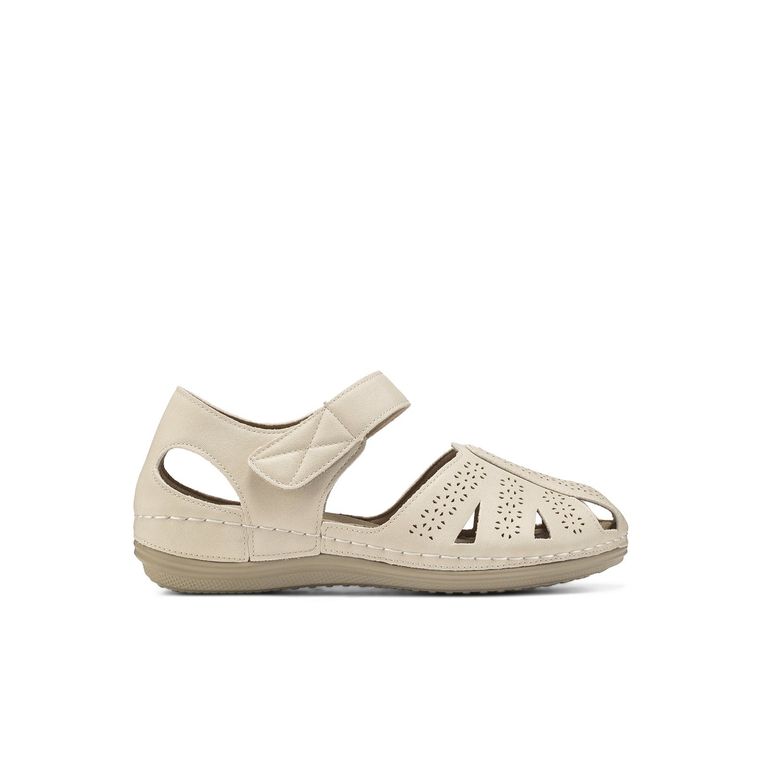 Sandalia Casual Vintage Velcro Soft Mujer JS79