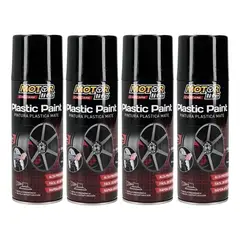MOTORLIFE - Plasti Dip Pack 4 Negro Mate