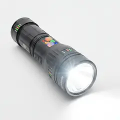 GENERICO - Linterna LED Recargable 60W Zoom Powerbank USB C Rescate