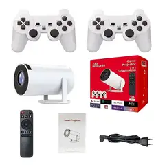 GENERICO - Proyector Portátil Con Consola UHD Wifi Bluetooth + Control