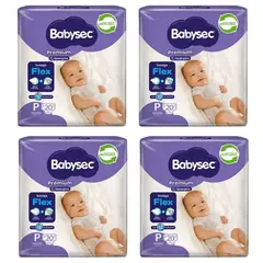 BABYSEC - Premium Pañal / Manga 4 paquetes
