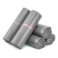 HOMEBRANDT - Pack 100 Bolsas Courier Embalaje Negra Autoadhesivo 35x45cm