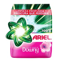 ARIEL - Detergente en Polvo con Downy 700 grs