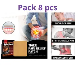 GENERICO - Parches Alivio Dolor Muscular Articular Pack 8 Pcs