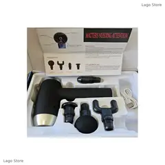 MOVI - Pistola masajeadora muscular con cabezales intercambiables