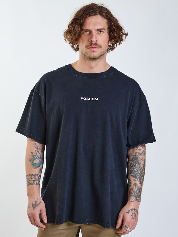 Polera Oversize Lad Stone Negro Hombre