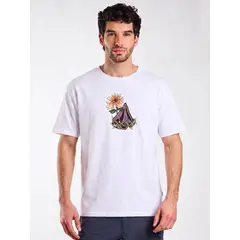 VOLCOM - Polera Oversize Ca Dreaming Blanco Hombre