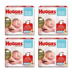 HUGGIES - Pañal Natural Care RN - 80 Unidades