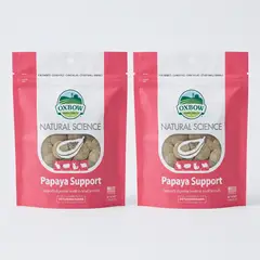OXBOW - Pack X2 UN - SUPLEMENTO NATURAL PAPAYA SUPPORT 33 GR
