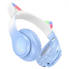 HOCO - Audífonos Bluetooth Gato Diadema Cat-ears W42