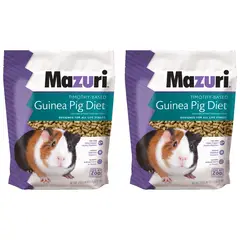 MAZURI - Pack X2 UN - GUINEA PIG TIMOTHY DIET (1 KG)