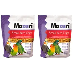 MAZURI - Pack X2 UN - SMALL BIRD DIET (1,13 KG)