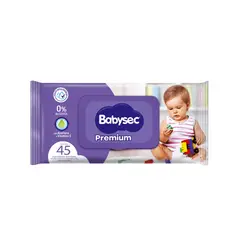 BABYSEC - Toallas Húmedas x 45 unidades