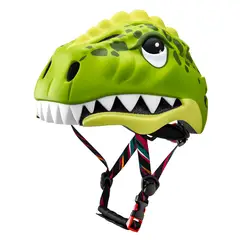 DEFENSOR FOREVER - Casco Infantil Dinosaurio 3D BatFox Certificado Luz USB