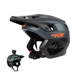 DEFENSOR FOREVER - Casco Integral BatFox Certificado con Soporte para Cámara Acción