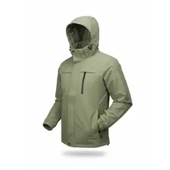 BLUE MOUNTAIN - Chaqueta Corta Viento Impermeable Outdoor Hombre