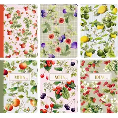 DIE SPIEGELBURG - Libreta romántica para pensamientos creativos DIN A5 - Jardín Campestre