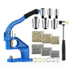 GENERICO - Remachadora Manual para Ojillos Lona con 3000 Argollas