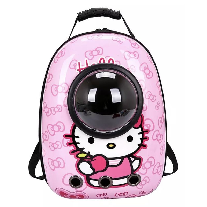 GENERICO - Mochila Transporte Mascota Hello Kitty