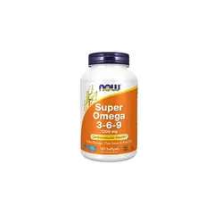 NOW - Suplemento Super Omega 3 6 9 Foods 180 Capsulas