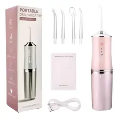 GENERICO - Irrigador Dental Recargable 5 Modos IPX7 Verde