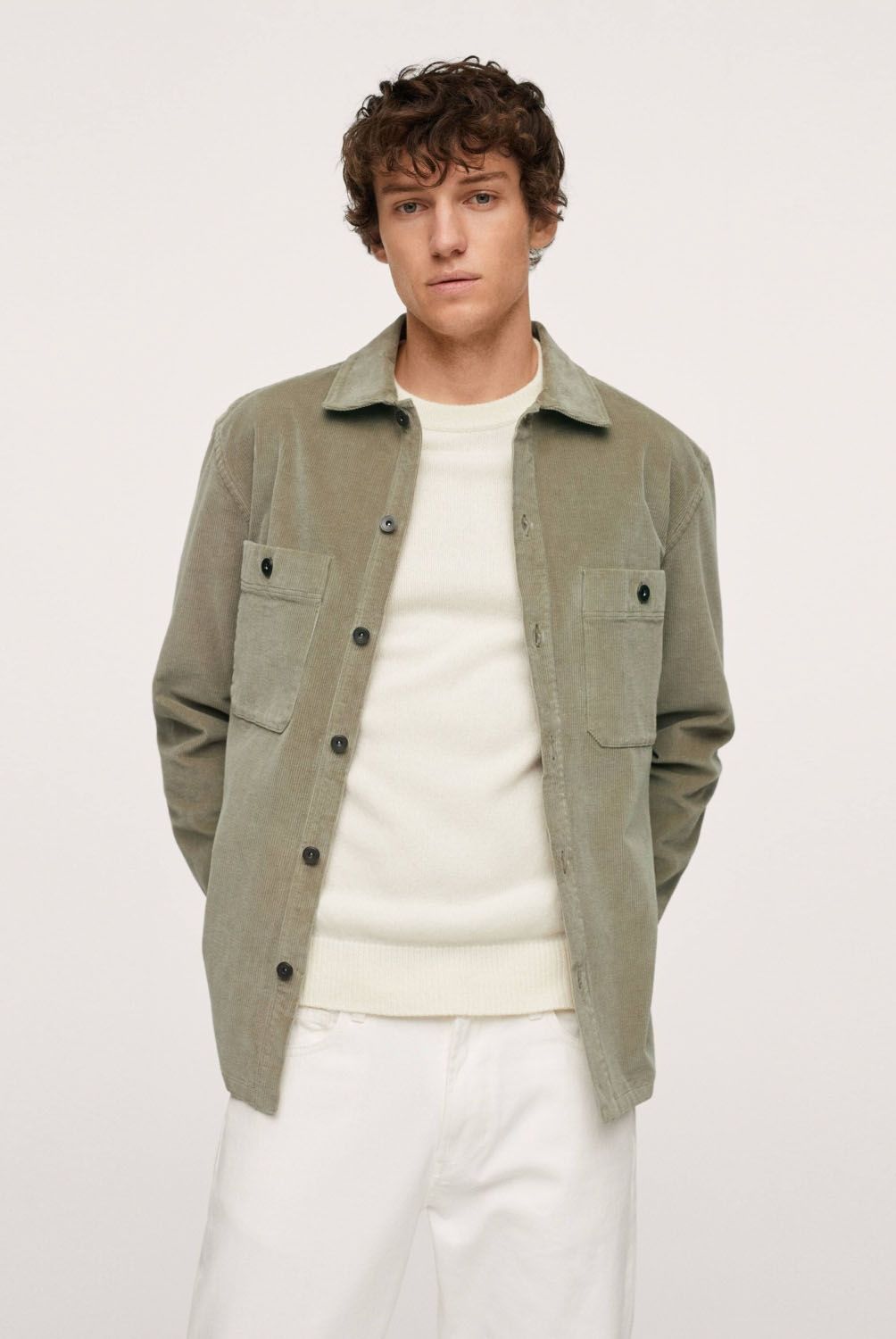 MANGO MAN - Sobrecamisa Algodon Hombre