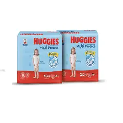 HUGGIES - Pack 80 Pañales Maxi Protect XG