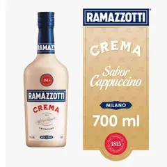 RAMAZZOTTI - Licor Crema Cappuccino 17° 700cc