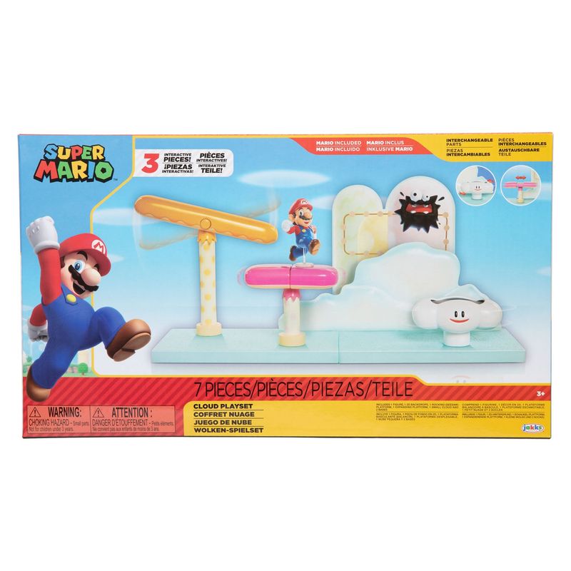 NINTENDO - Super Mario 2 5 Cloud Playset Nintendo