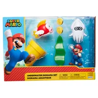 Set Diorama Submarino - Super Mario