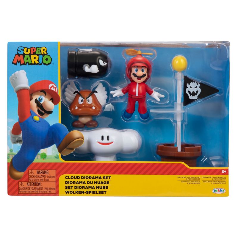 NINTENDO - Super Mario Cloud Diorama Set Nintendo
