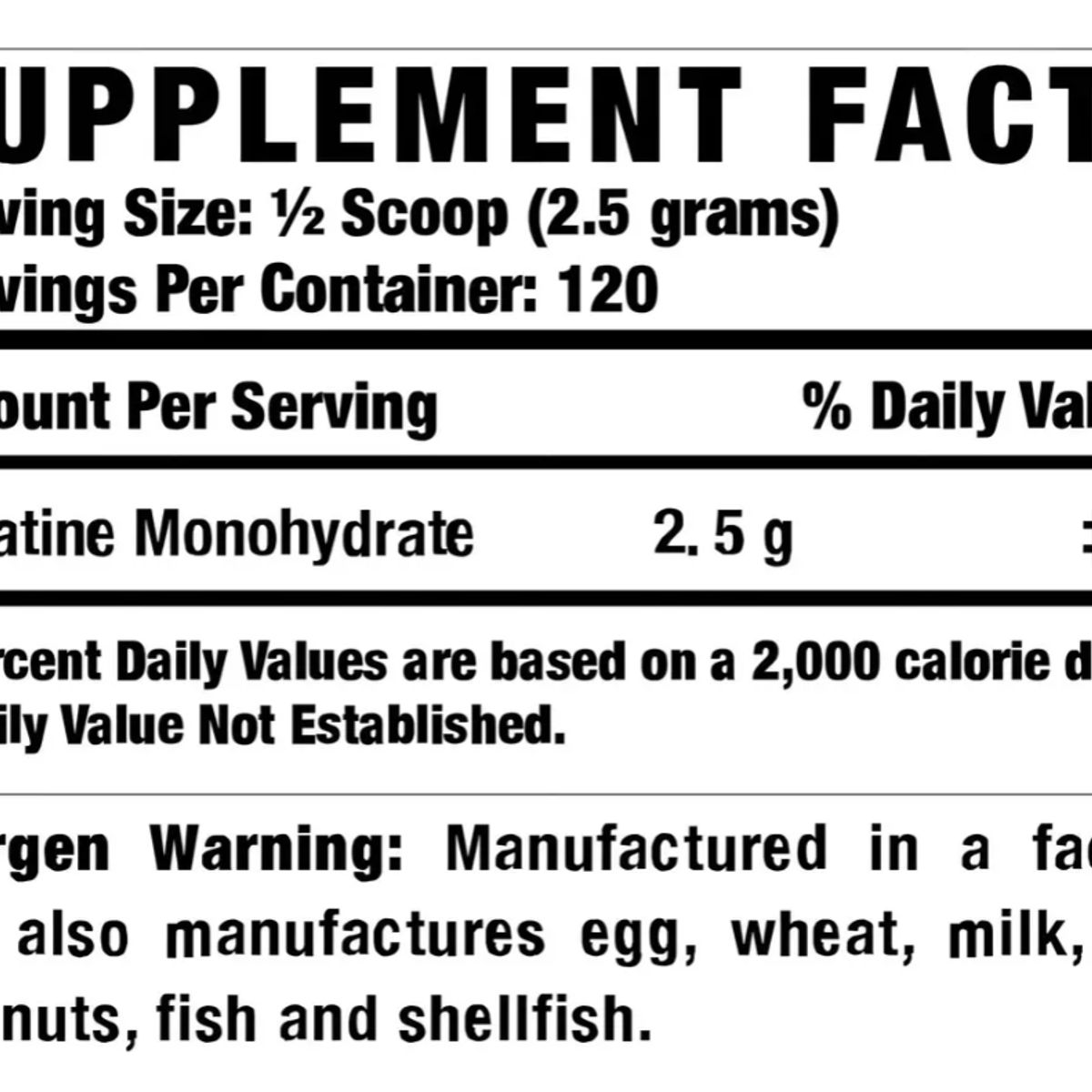 COOPER - Creatina Monohidratada 300g COOPER  NUTRITION