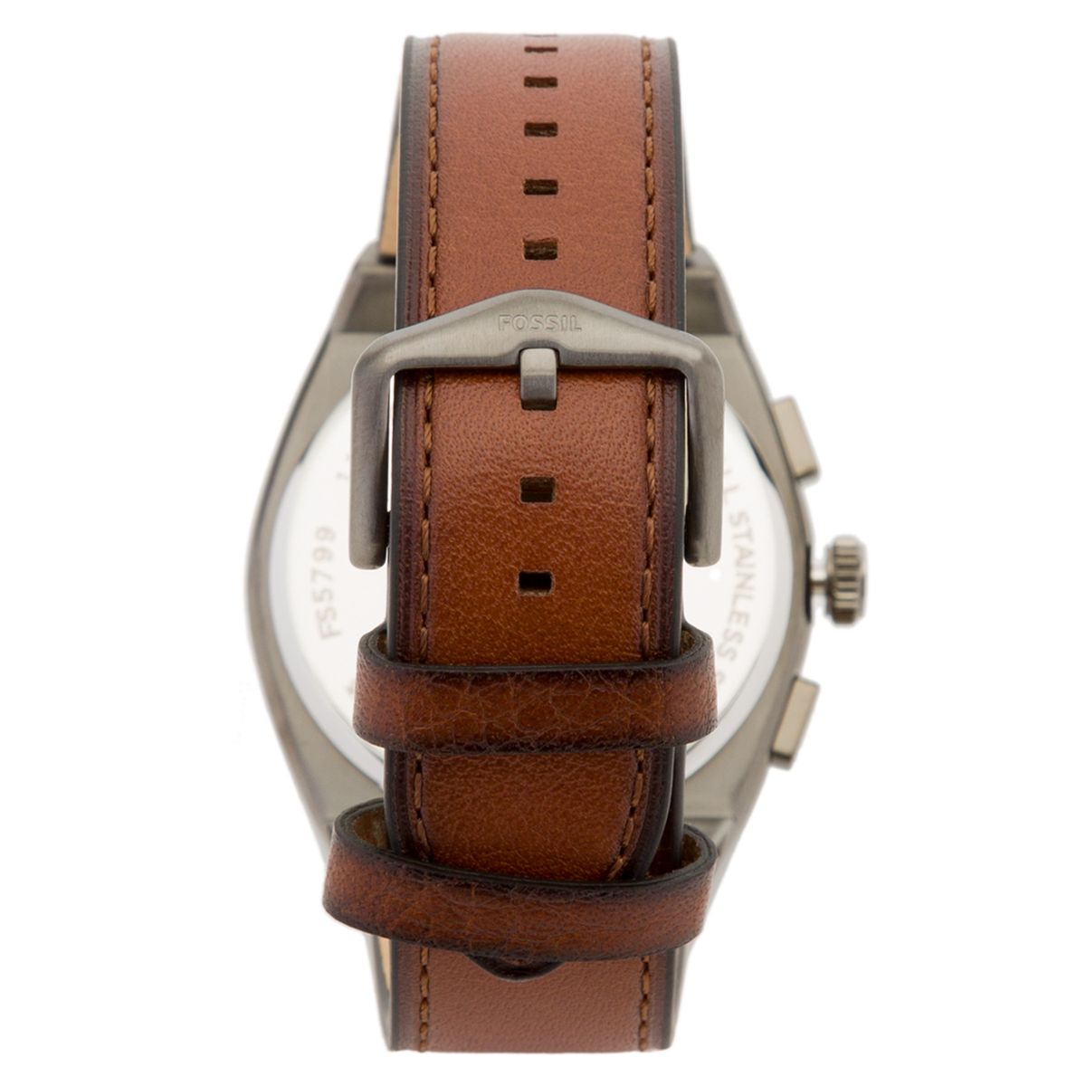 FOSSIL - Fossil Reloj Análogo Hombre con Correa de Cuero FS5799