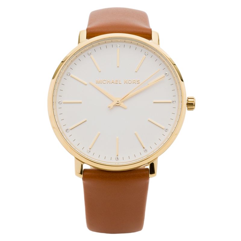 MICHAELKOR - Reloj Análogo Mujer con Correa de Cuero Michael Kors