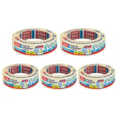 TESA - Pack 5 Cintas Papel Masking Enmascarar Tape 24mm X 40mt