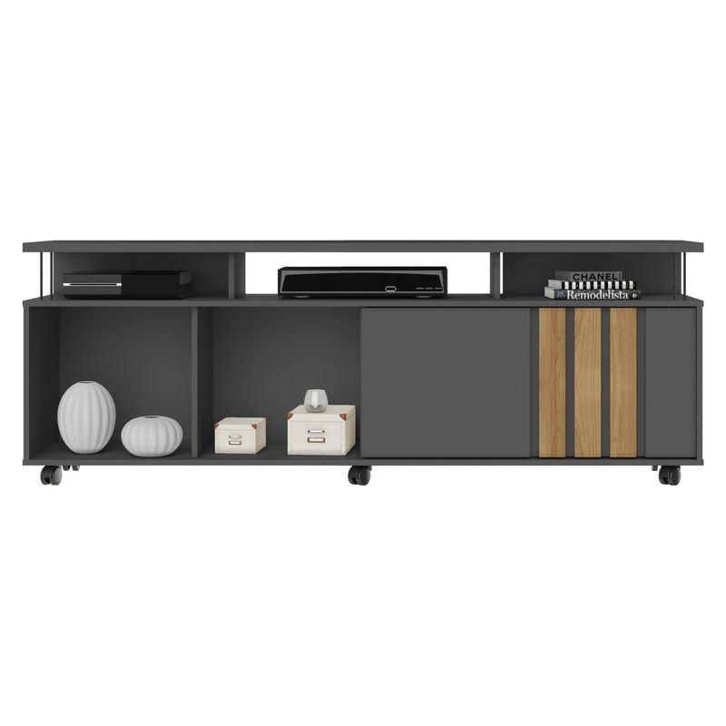 DI PORETTI - Rack Atraente 75" Gris Di Poretti