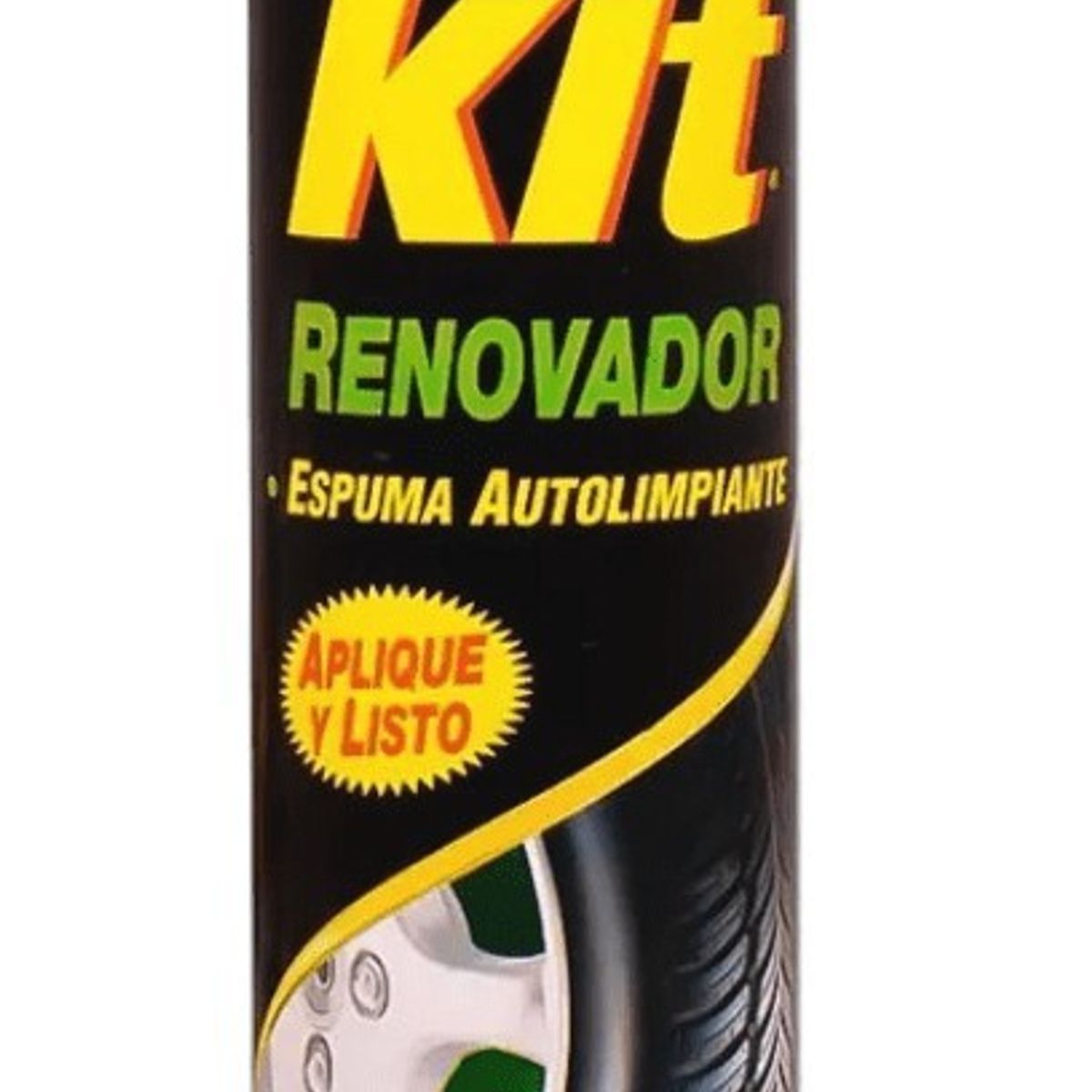 KIT - Kit De Silicona + Renovador De Neumáticos + Paño Microfibra