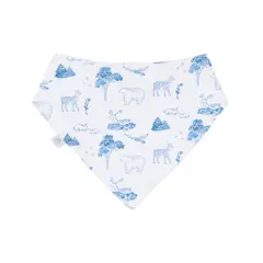 OH MY LAMB - Babero bandana forest blue