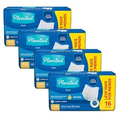 PLENITUD - Pañal Plus Pants P/M - 64 Unidades