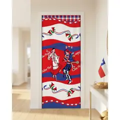 MYLHOGAR - Decoracion 18 De Septiembre Chileno Funda Para Puerta
