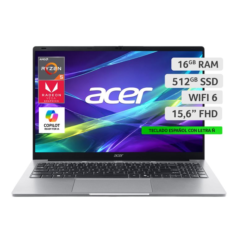 Notebook AL15-410P-R9ND-3 - AMD Ryzen™ 5 3500U - 16GB RAM - 512GB SSD - 15.6" FHD