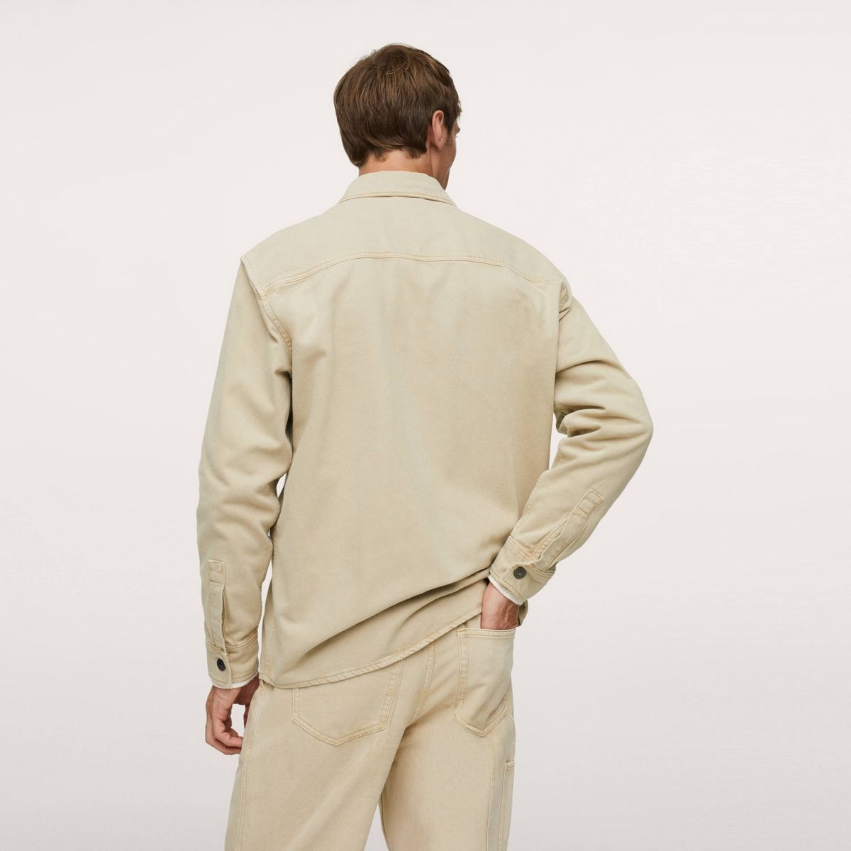 MANGO MAN - Sobrecamisa Denim Worker Hombre