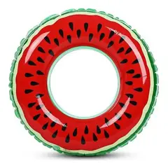 GENERICO - Flotador Inflable Redondo Sandía Piscina y Playa Verano 70cm